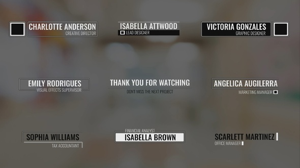 Photo of Animation Lower Thirds for DaVinci Resolve. – Videohive 61325787