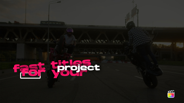 Photo of Big Text Titles  FCPX – Videohive 61418171