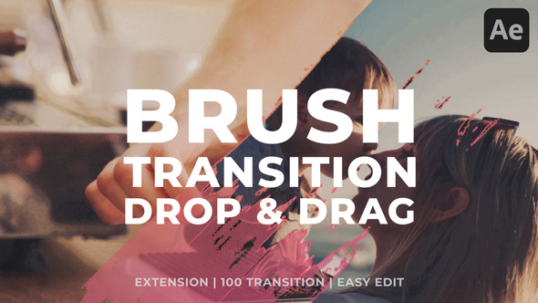 Photo of Brush Transition – Videohive 61221874