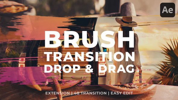 Photo of Brush Transition – Videohive 61322139