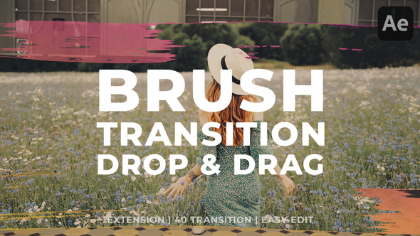 Photo of Brush Transition – Videohive 61365687