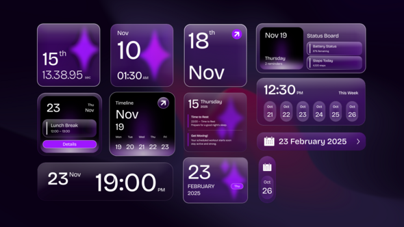 Photo of Calendar App Widget – Videohive 61233031