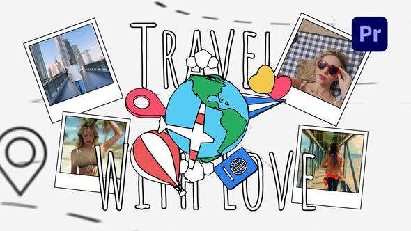 Photo of Cartoon Style Travel Opener – Videohive 61548951