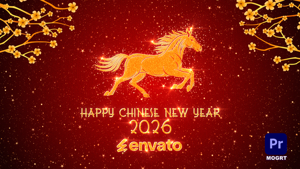 Photo of Chinese New Year Greetings 2026 MOGRT – Videohive 25400305