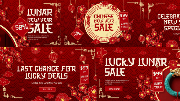 Photo of Chinese New Year Sale Promo After Effect – Videohive 61466071