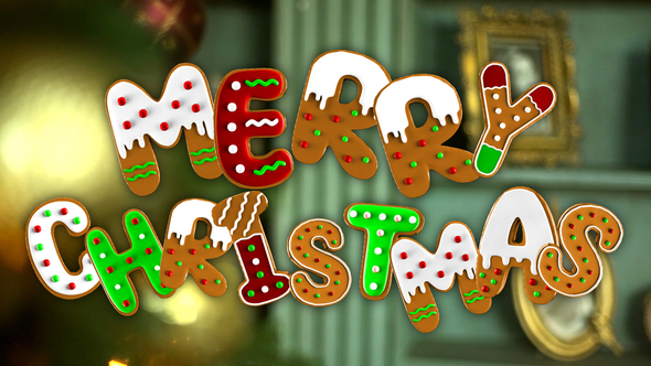 Photo of Christmas Gingerbread Letters Pack – Videohive 61226819