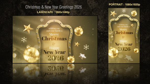 Photo of Christmas & New Year Greetings 2026 – Videohive 61106808