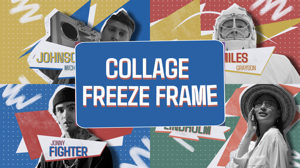Photo of Collage Freeze Frame – Videohive 61564389