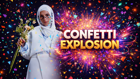 Photo of Confetti Explosion | FCPX – Videohive 61554887
