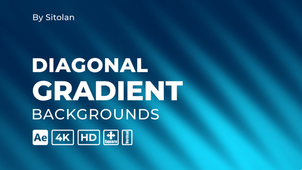 Photo of Diagonal Gradient Backgrounds – Videohive 61052960