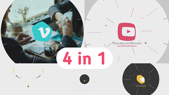 Photo of Diving Logo Reveal Pack – Abstract Intro with 4 Versions: Branding, Business Identity, Social Media – Videohive 21226410