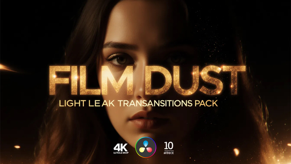 Photo of Dust Light Leak Transitions Pack DaVinci Resolve – Videohive 61369029