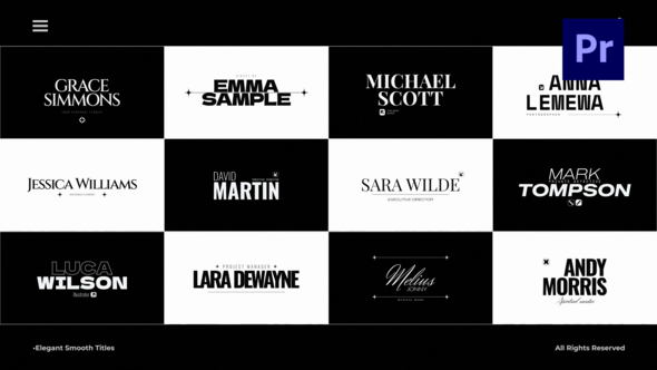 Photo of Elegant Smooth Titles /Pr – Videohive 61396824