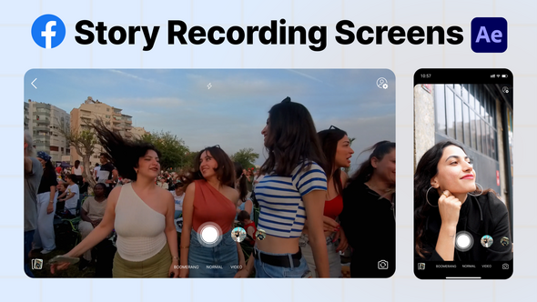 Photo of Facebook Story Recording Screens – Videohive 61519566