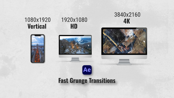 Photo of FAST Grunge Transitions – Videohive 61344315