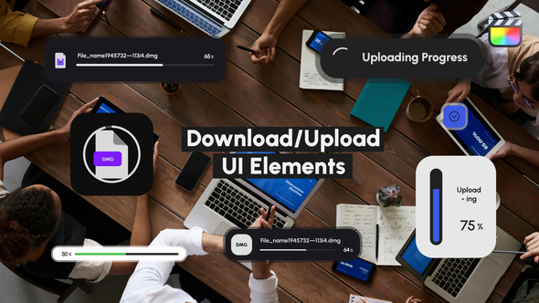 Photo of File Upload and Download UI – Videohive 61339658