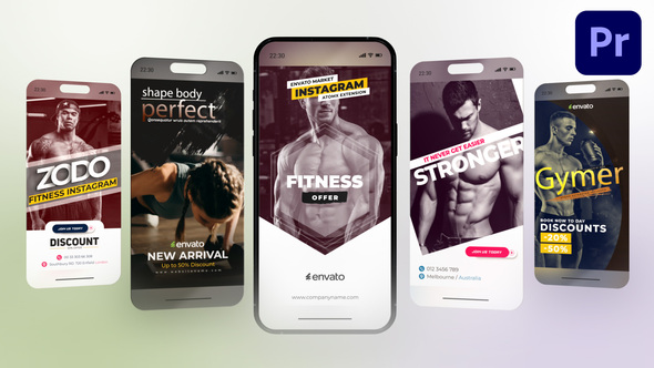 Photo of Fitness Instagram – Videohive 61457025