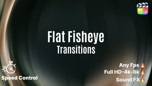 Photo of Flat Fisheye Transition – Videohive 61392733