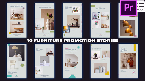 Photo of Furniture Promotion Stories | Premiere Pro MOGRT – Videohive 61397652