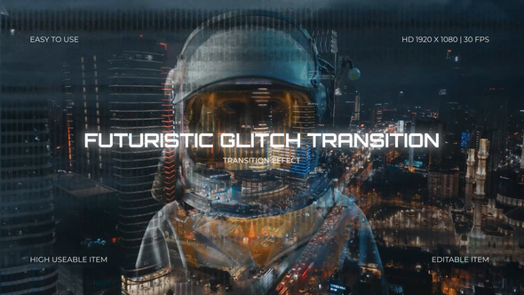Photo of Futuristic Glitch Transition – Videohive 61496973