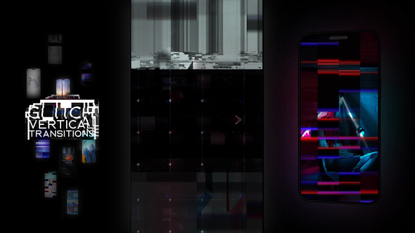 Photo of Glitch Vertical Transitions – Videohive 61515139