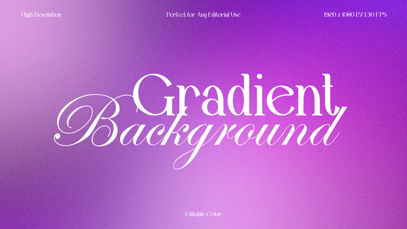 Photo of Gradient Background Pack for After Effects – Videohive 61125395