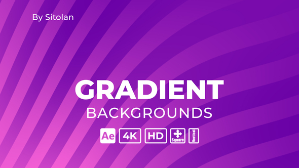 Photo of Gradient Backgrounds – Videohive 61091144
