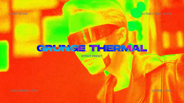 Photo of Grunge Thermal Effect – Videohive 61226466
