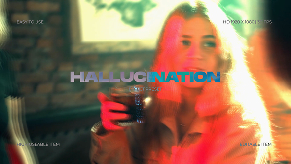 Photo of Hallucination Effect – Videohive 61226722