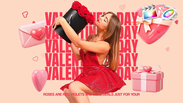 Photo of Happy Valentines 3D Intro – Videohive 61556859