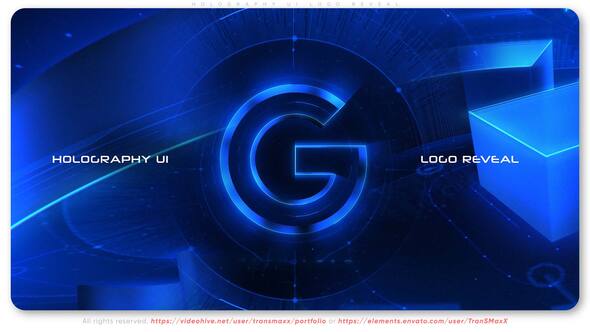Photo of Holography UI Logo Reveal – Videohive 61392867