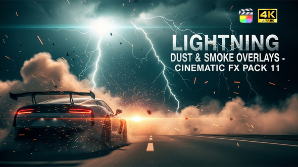 Photo of Lightning Dust & Smoke Overlays – Cinematic FX Pack FCPX – Videohive 61257088