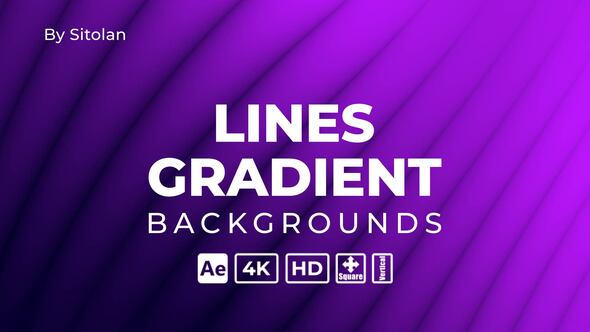 Photo of Lines Gradient Backgrounds – Videohive 61227847