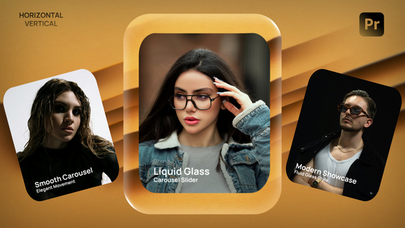 Photo of Liquid Glass Carousel Slider | MOGRT – Videohive 61390350