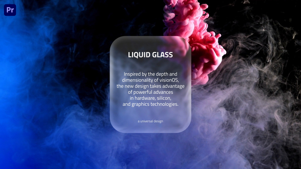Photo of Liquid Glass Elements | Premiere Pro – Videohive 61468275