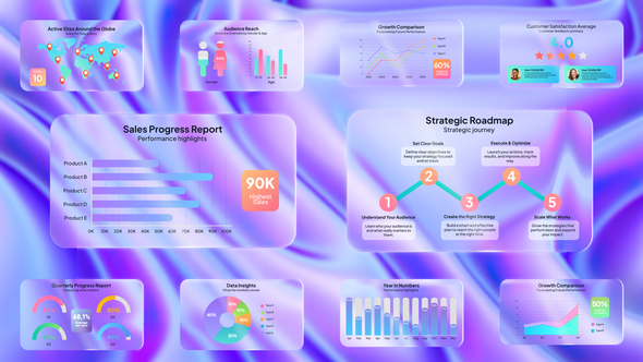 Photo of Liquid Glass Infographic – Videohive 61324488