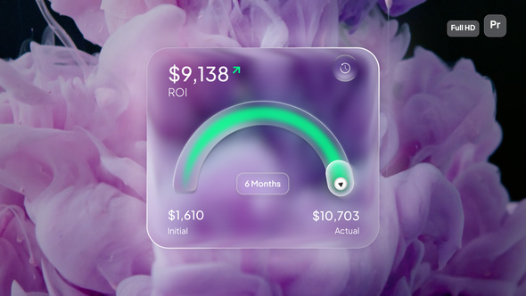 Photo of Liquid Glass UI Widgets – Videohive 61263649