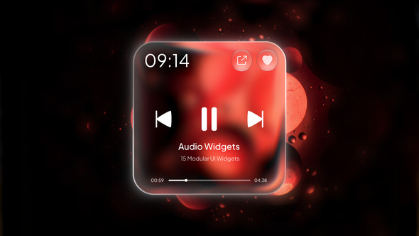 Photo of Liquid Music Widgets – Videohive 61487525