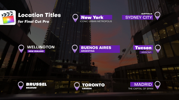 Photo of Location Titles X | FCPX – Videohive 61484801
