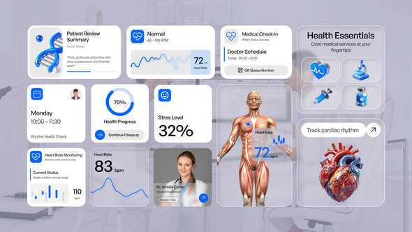 Photo of Medical UI Widget – Videohive 61496840