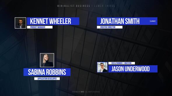 Photo of Minimalist Business Lower Thirds – Videohive 61269730
