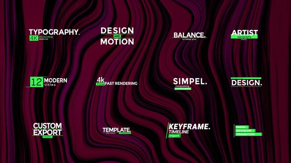 Photo of Modern Titles | AE – Videohive 57787542