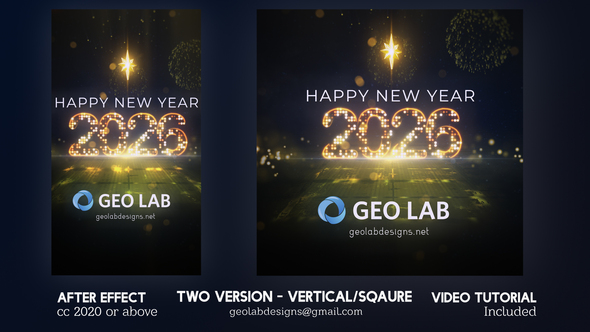 Photo of New Year 2026 Countdown – Videohive 61290744