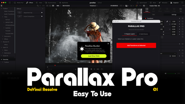 Photo of Parallax Pro – Davinci Resolve – Videohive 61450203
