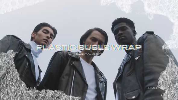 Photo of Plastic Buble Wrap Transition – Videohive 61572764
