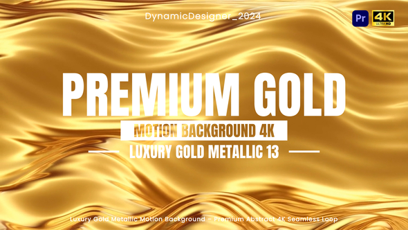 Photo of Premium Gold Motion Background Pack 4K Premiere Pro – Videohive 61526040
