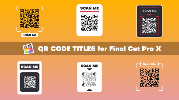 Photo of QR Code Titles | Final Cut Pro – Videohive 61367715