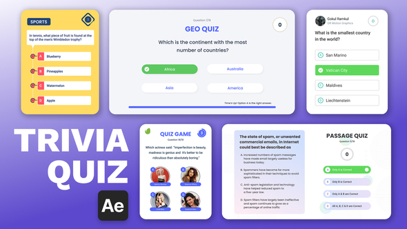 Photo of Quiz Creator – Videohive 32540085