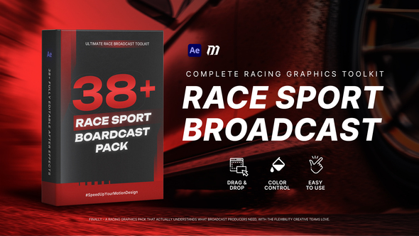 Photo of Race Sport Broadcast Pack – Videohive 59061877