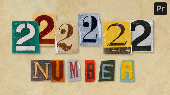 Photo of Ransom Letters – 2 Number – Videohive 61273245